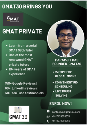 GMAT Private​ Tutoring